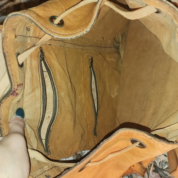 AMIE Genuine Leather Vintage Backpack main image 7